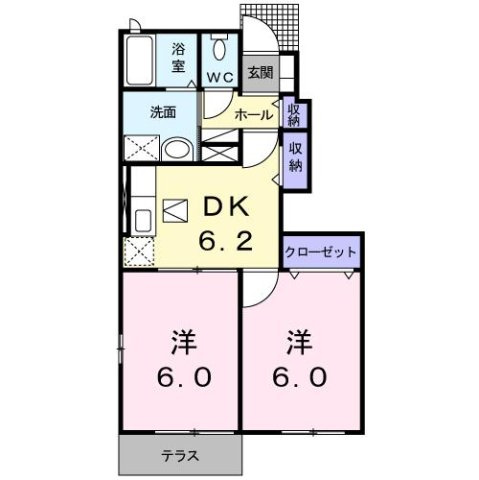【間取り】 | グッド・エレガンス　Ⅱ