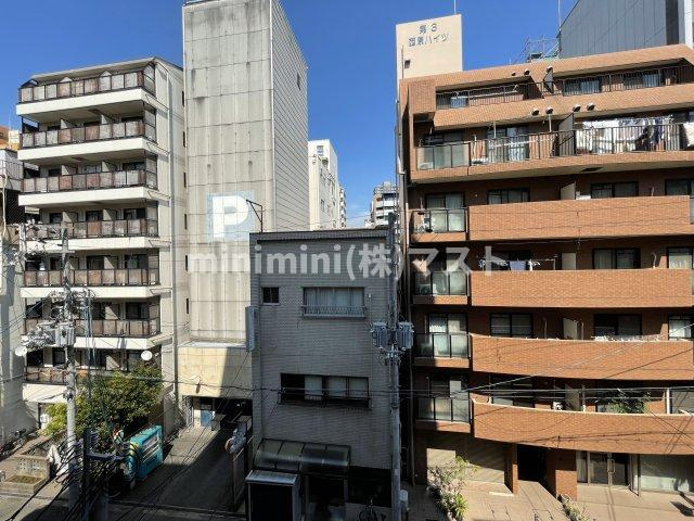 大阪市中央区東平２丁目の賃貸マンションの展望