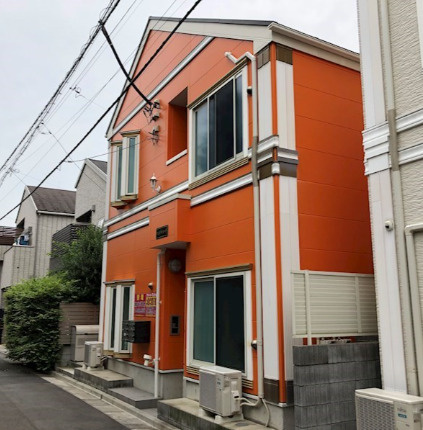 中野区丸山２丁目のアパートの外観