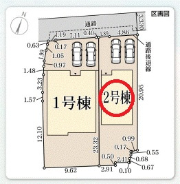 【区画図】 | リーブルガーデン岸和田三田９期 | 区画図
