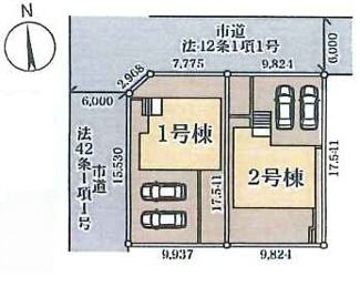 【区画図】 | 木更津市清見台　新築一戸建（１号棟）　祇園駅