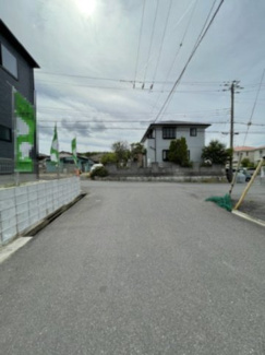 【前面道路含む現地写真】 | 木更津市清見台　新築一戸建（１号棟）　祇園駅