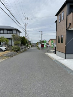 【前面道路含む現地写真】 | 木更津市清見台　新築一戸建（１号棟）　祇園駅
