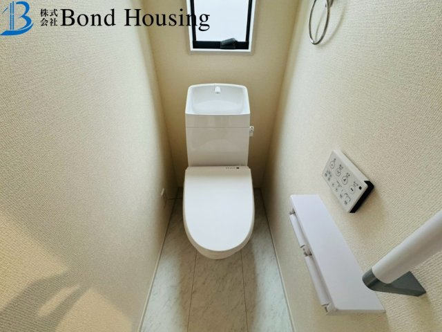 長期優良住宅の家　王塚台9期　3号棟のトイレ