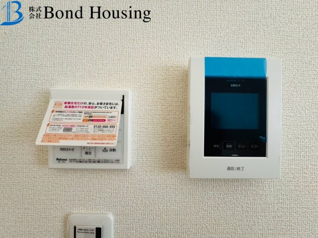 長期優良住宅の家　王塚台9期　3号棟の防犯設備