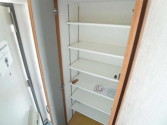 神戸市兵庫区菊水町１０丁目の賃貸マンションの玄関|大きなシューズBOXを完備しています