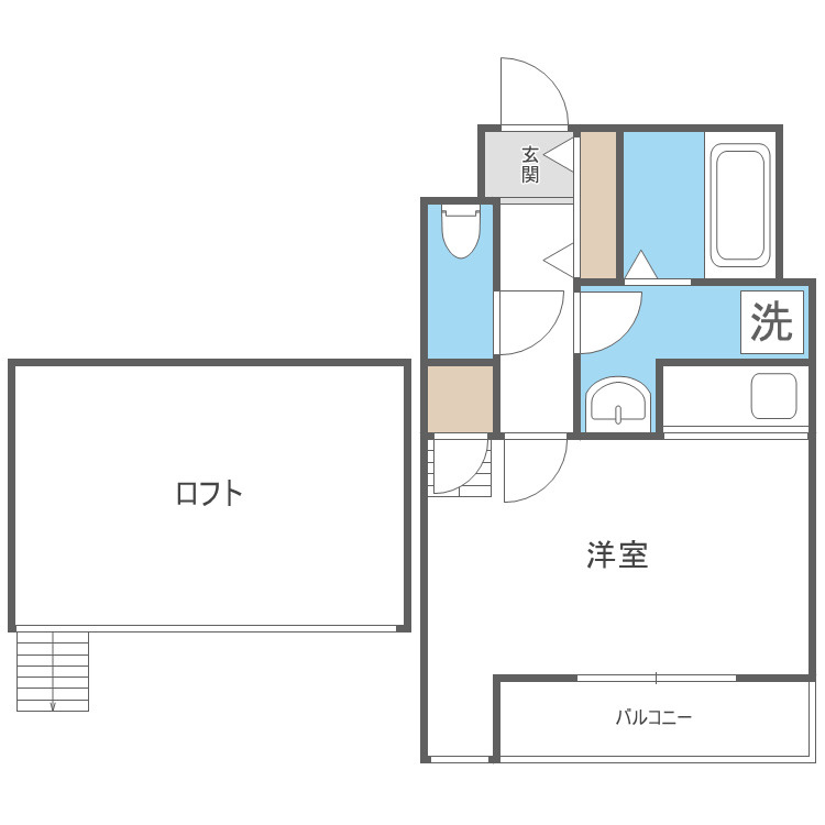 C-WINGの間取り