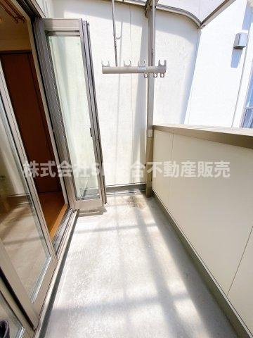 岩田町6丁目中古戸建のバルコニー|陽当たり良好で洗濯物が乾きやすいです！