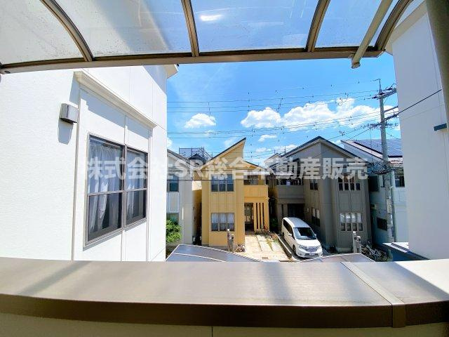 岩田町6丁目中古戸建の展望|分譲地内の閑静な住宅街です。
