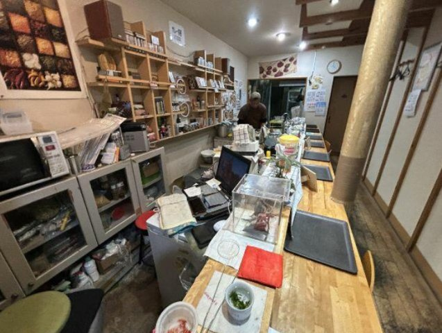 大阪市淀川区十三東３丁目の店舗一部の内装