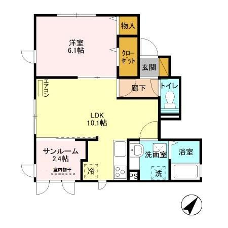 ル・レーヴの間取り