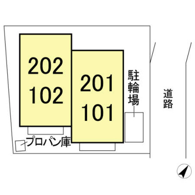 【区画図】 | ドミール上尾