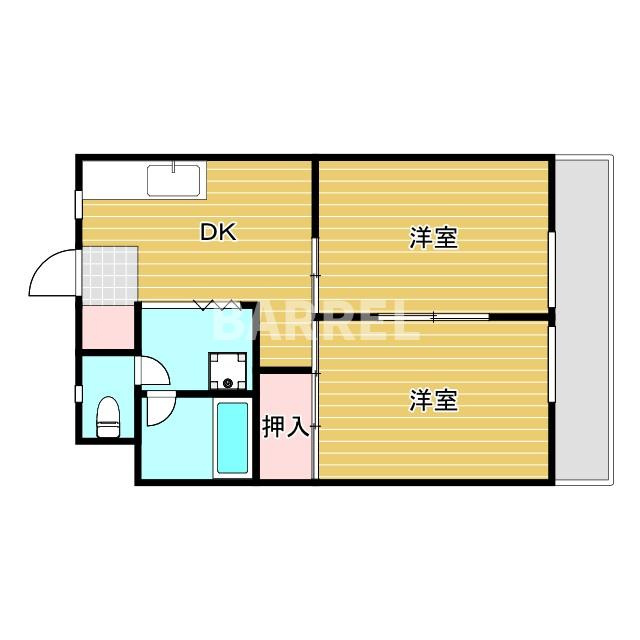 アベックス１５の間取り