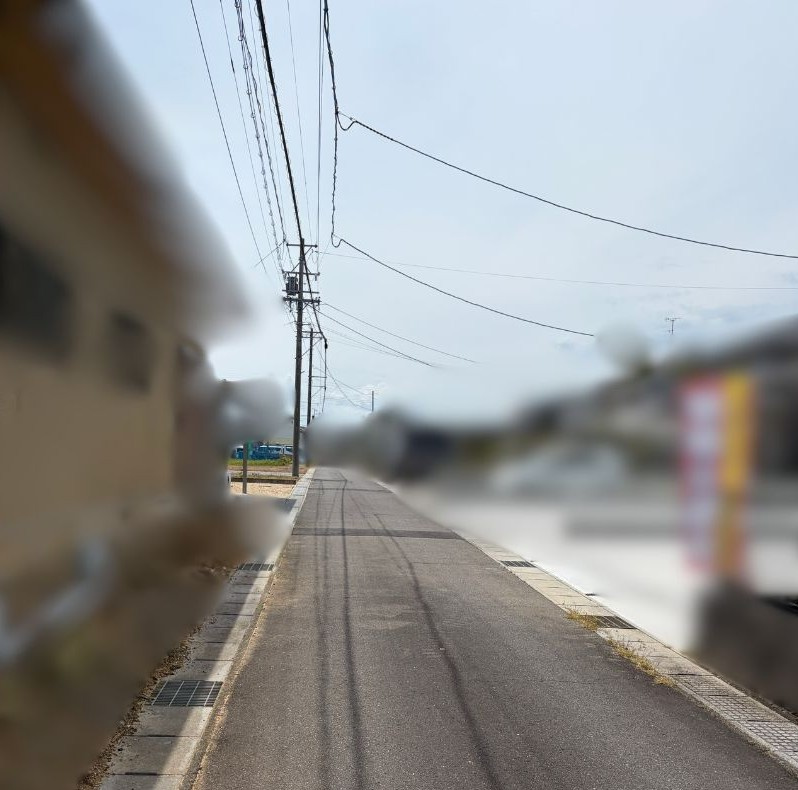 【前面道路含む現地写真】の画像