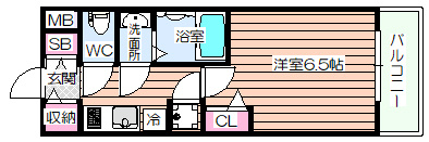 【間取り】 | ベイサイドパークOSAKAノースレジデンシス
