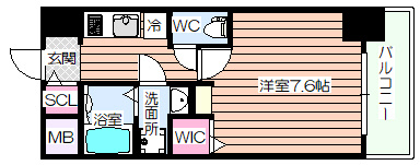 【間取り】 | ベイサイドパークOSAKAノースレジデンシス