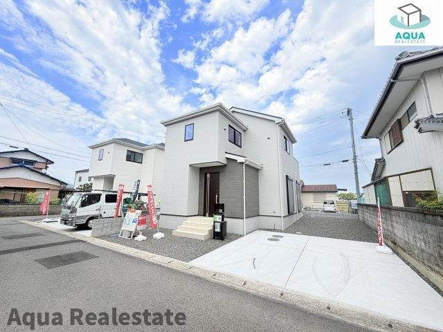 リナージュ藍住町勝瑞　第1期の前面道路含む現地写真|前面道路含む現地写真です
