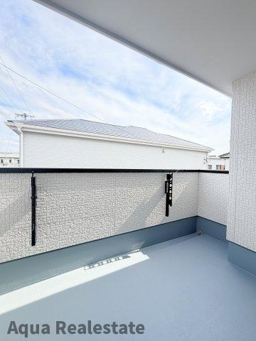 リナージュ藍住町勝瑞　第1期のバルコニー|お洗濯にも便利なバルコニー付き