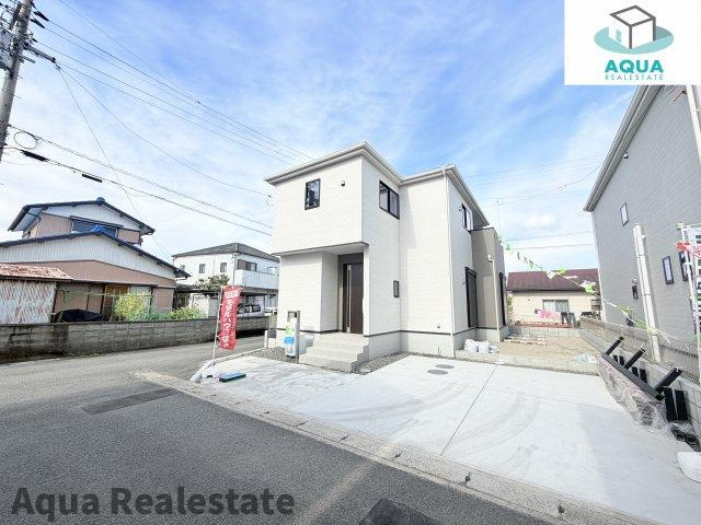 リナージュ藍住町勝瑞　第1期の前面道路含む現地写真|前面道路含む現地写真です