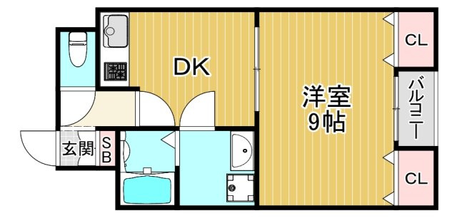 【間取り】 | ルミエール鴫野