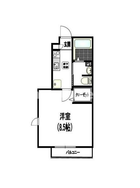 エルスタンザ西巣鴨の間取り