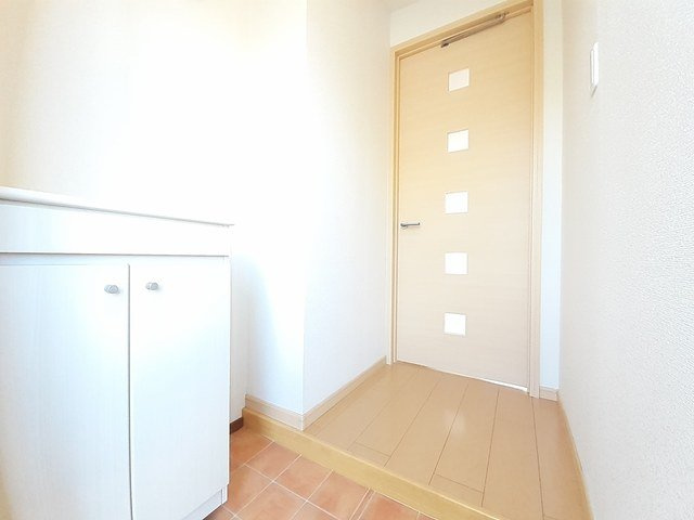 ピュアハイムの玄関|落ち着いた玄関です