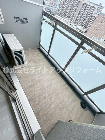 エスリードレジデンス神戸兵庫駅前のバルコニー