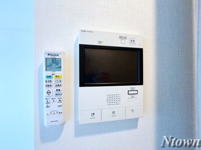 【セキュリティ】 | S-RESIDENCE東別院 | モニター付きインターホンです。