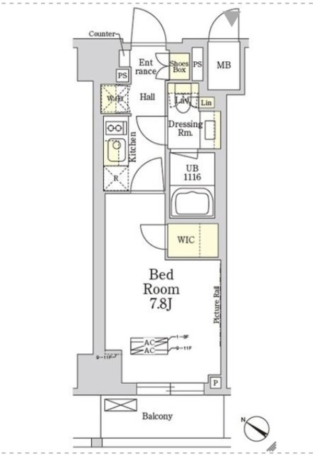 港区南麻布１丁目の賃貸マンション