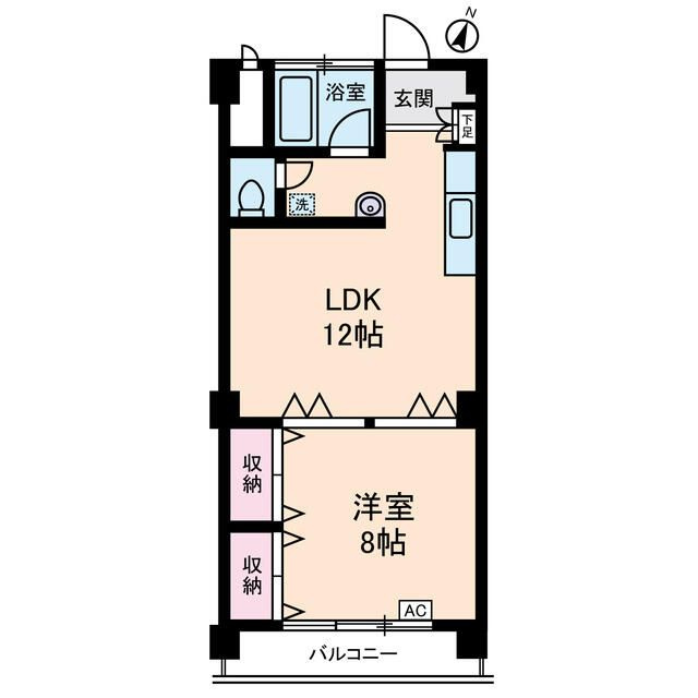ステラ　コート　大山の間取り