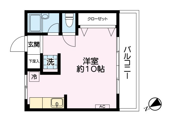 【間取り】 | コーポアザミ