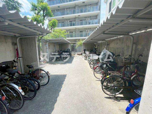 ラウムズ菅原ノースヒルの駐輪場|駐輪場です