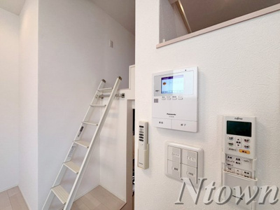 【セキュリティ】 | クレール城西 | モニター付きインターホンです