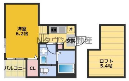 【間取り】 | クレール城西 | 間取りです。