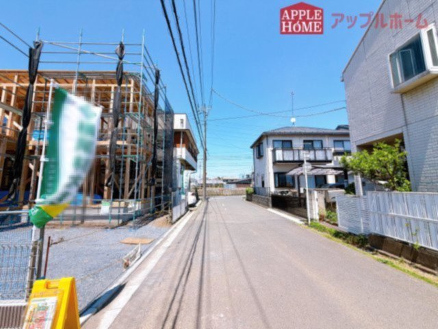 [新築住宅] 深谷市緑ケ丘 第3期 全1棟の前面道路含む現地写真