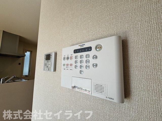 ソレイユ八尾のセキュリティ