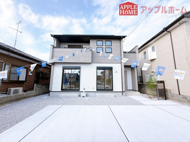 [新築住宅] 深谷市岡里 全1棟の外観|ぜひ現地にて、実際の建物・街並み・日当たり等ご確認下さい♪お問い合わせはお気軽に☆　TEL「0120-466263」