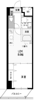 【間取り】 | ORANGE PORTE | 間取りです。
