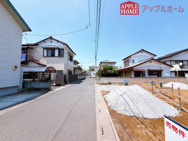 [新築住宅] 深谷市緑ケ丘 全1棟の前面道路含む現地写真