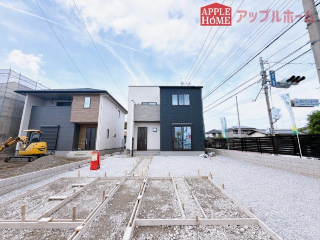 [新築住宅] 熊谷市柿沼 第2期 全3棟の外観|ぜひ現地にて、実際の建物・街並み・日当たり等ご確認下さい♪お問い合わせはお気軽に☆　TEL「0120-466263」
