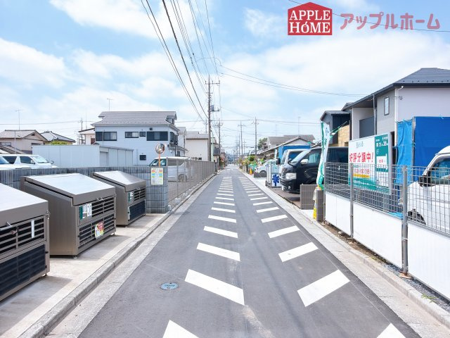 [新築住宅] 深谷市東方 第28期 全4棟の前面道路含む現地写真