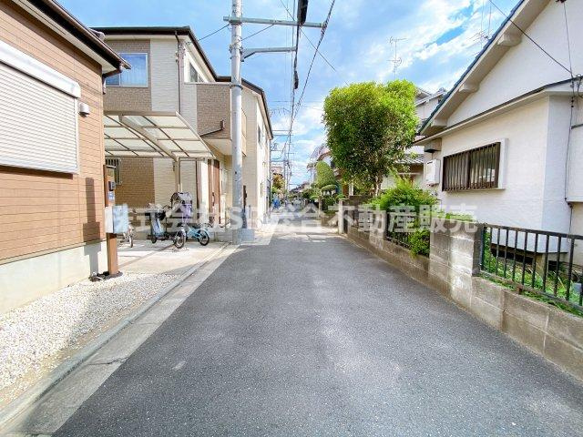 松原1丁目中古戸建の前面道路含む現地写真|前面道路含む現地写真です