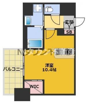 【間取り】 | ハーモニーレジデンス名古屋イースト | 間取りです。