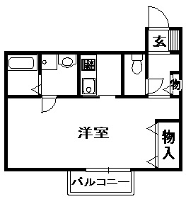 【間取り】 | リヴェール三田 | 間取りです