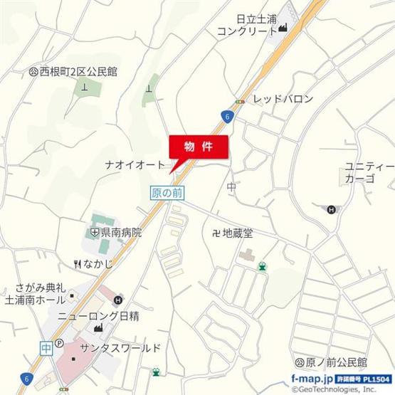 【地図】 | 中９７９－６貸地