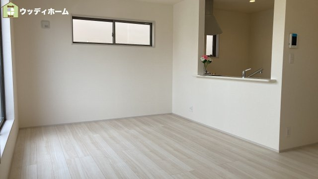 越谷市北越谷　新築一戸建ての居間・リビング