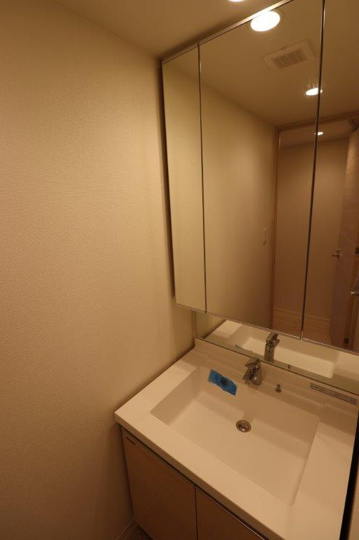 GENOVIA新御徒町skygardenの洗面所