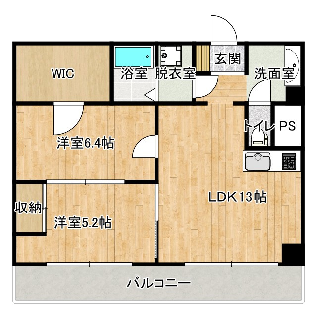 アルコ2の間取り