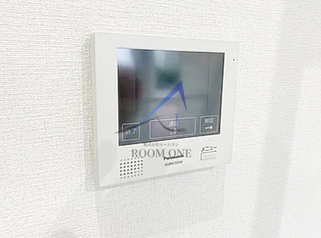 カーサマグノリアのセキュリティ|モニター付きインターホンです。