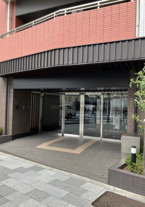 シェフルール文京茗荷谷のエントランス